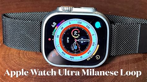 apple watch milanese review|apple watch ultra milanese loop.